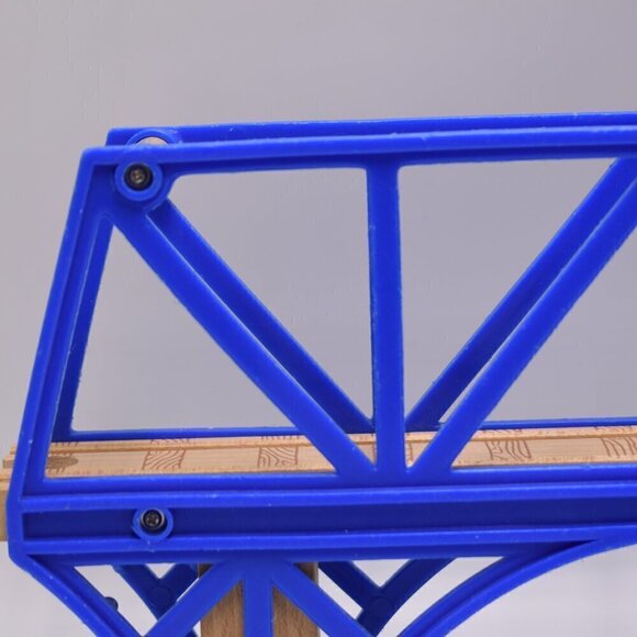 Blue Sodor Bay Bridge 12" Thomas & Friends Wooden Railway Trains Wood Playset - Picture 2 of 9